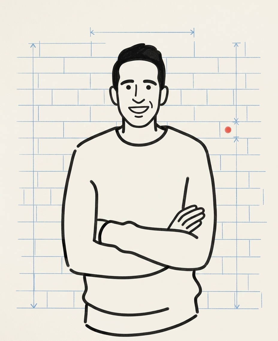 Illustrated portrait of Humayun